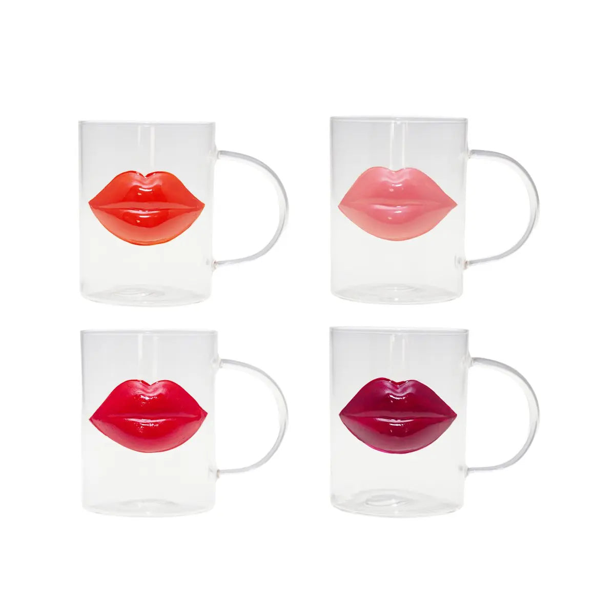 Mugs kiss - lot de 4 AULICA