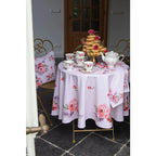 Nappe 130x180 cm nappe rose rose rose rose Clayre & Eef.