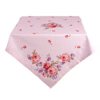 Nappe de 100x100 cm Coton Rose Rose Rose Rose Clayre & Eef.