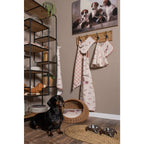 Nappes 150x150 cm nappe de coton marron Clayre & Eef.