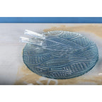 PLAT ROND POISSON BLEU CLAIR 32.5CM AULICA