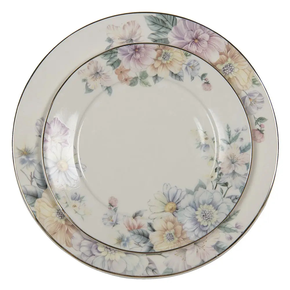 Petite assiette Ø 20x2 cm Clayre & Eef.