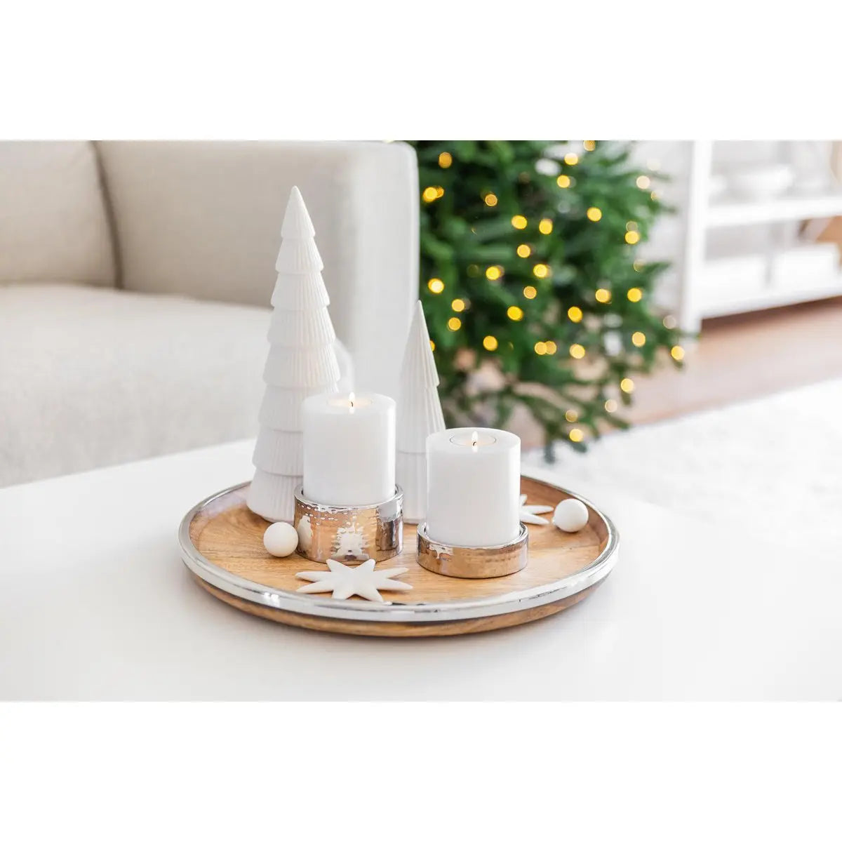 Photophore Luca set de 2, Ø 6cm, H: 2.5/5cm EDZARD-SHOP.com