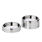 Photophore Luca set de 2, Ø 6cm, H: 2.5/5cm EDZARD-SHOP.com