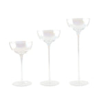Photophore nacre - lot de 3 AULICA