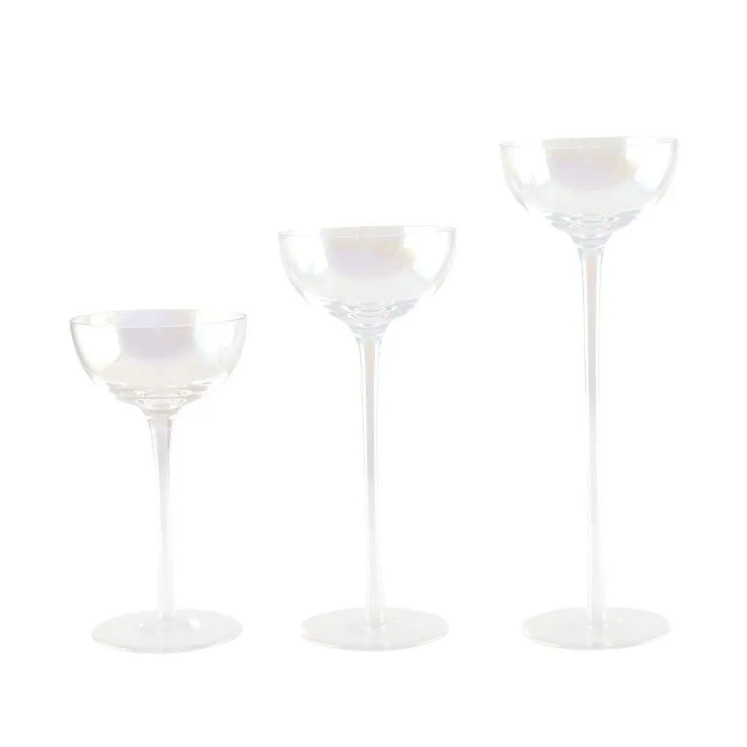 Photophore nacre - lot de 3 AULICA
