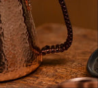 Pichet thé cuivre pur artisanal martelé main – Verseuse traditionnelle battue style chinois Dropshipman