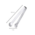 Pince à glace Linda (18,5 cm), acier inoxydable hautement poli EDZARD-SHOP.com