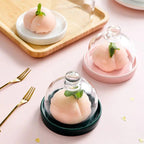 Plat Céramique Dessert – Couvercle Assiette Dégustation Porcelaine Dropshipman