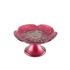 Plat à gâteaux fuchsia AULICA