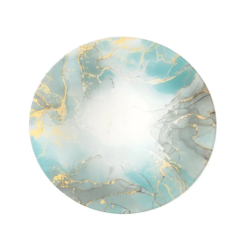 Plat à tarte 30cm océan dore AULICA