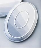 Plat poisson céramique créatif nordique Youci – Assiette porcelaine ovale sous-glaçure encre Dropshipman