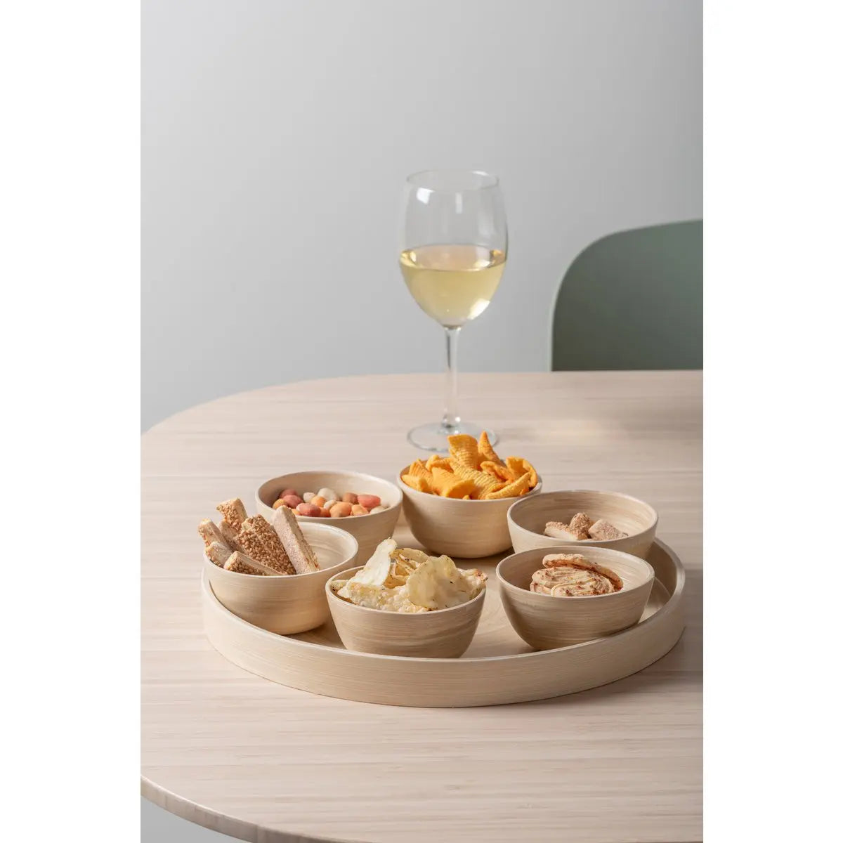 Plateau Snack Puro Rond Present Time