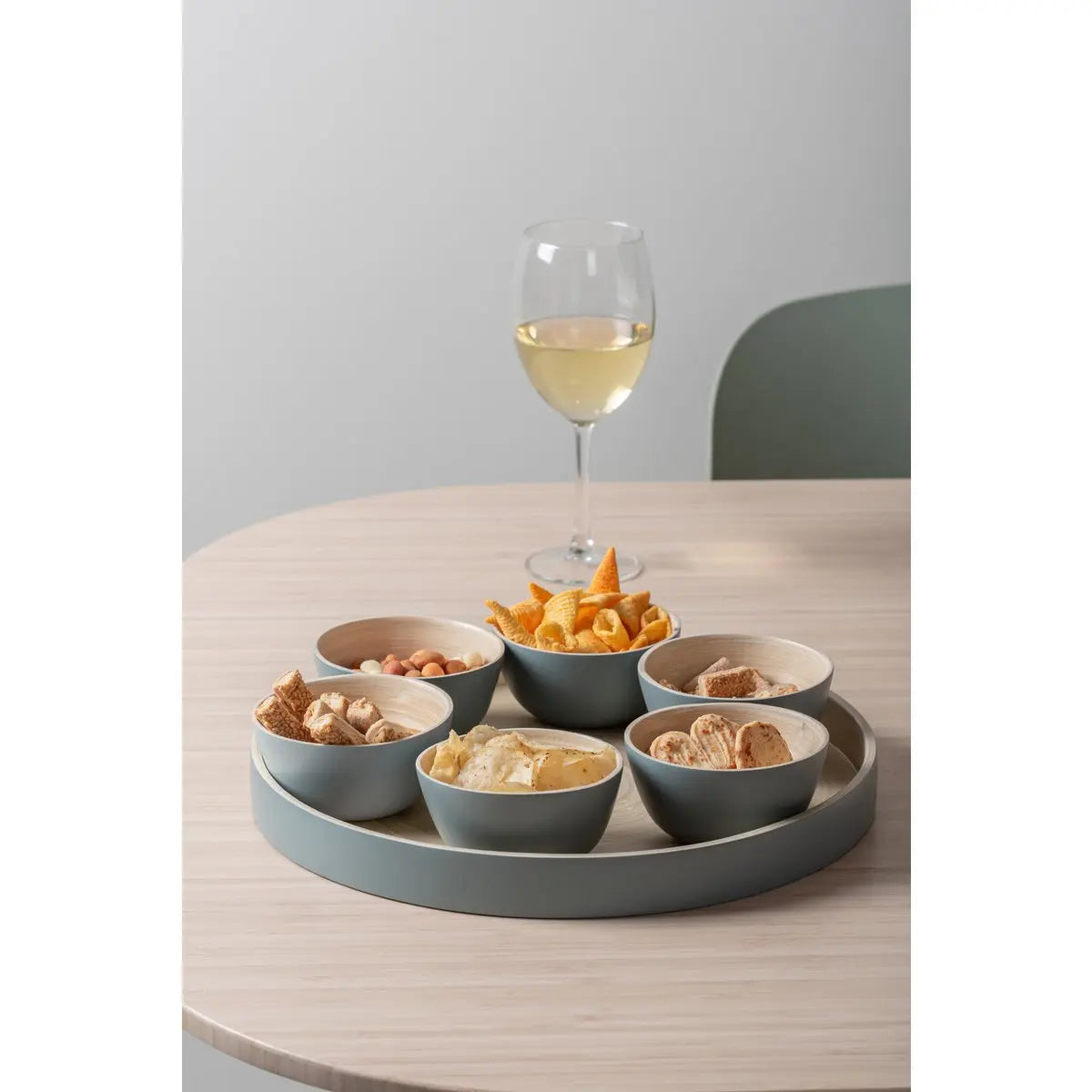 Plateau Snack Puro Rond Present Time