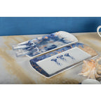 Plats à cake méduse 29x13cm - lot de 2 AULICA