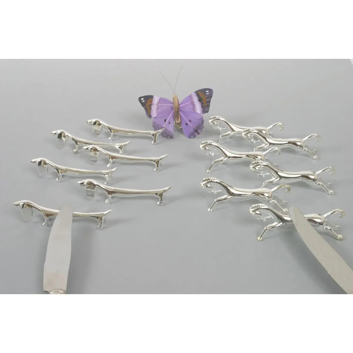 Porte-couteaux chevaux  - lot de 6 AULICA