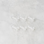 Porte-couteaux en cristal 3x3x10cm - lot de 6 AULICA