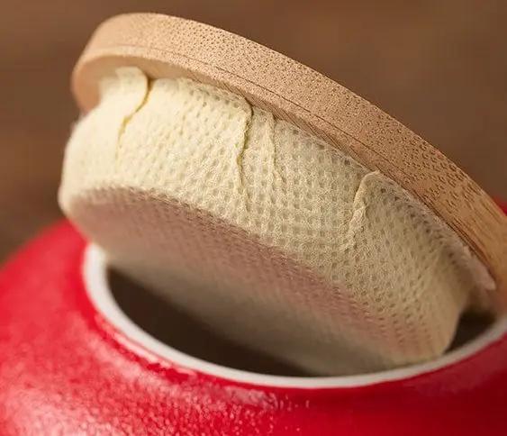 Pot Stockage Thé Porcelaine Hermétique – Bocal Céramique Glaçure Colorée Dropshipman