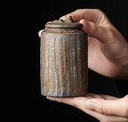 Pot Thé Hermétique Guanshan Doré – Bocal Céramique Stockage Pu'er Dropshipman