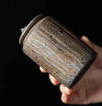 Pot Thé Hermétique Guanshan Doré – Bocal Céramique Stockage Pu'er Dropshipman