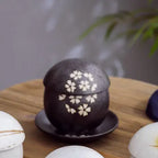 Pot Vapeur Céramique Japonais Premium – Coquetier Œufs Vapeur Restaurant Motifs Floraux Dropshipman