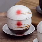 Pot Vapeur Céramique Japonais Premium – Coquetier Œufs Vapeur Restaurant Motifs Floraux Dropshipman