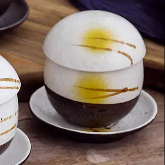 Pot Vapeur Céramique Japonais Premium – Coquetier Œufs Vapeur Restaurant Motifs Floraux Dropshipman