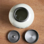 Pot à Thé Panda Peint Main – Bocal Hermétique Céramique Chinoise Dropshipman