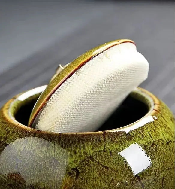 Pot à thé céramique portable voyage – Boîte thé réveil glaçure Dropshipman