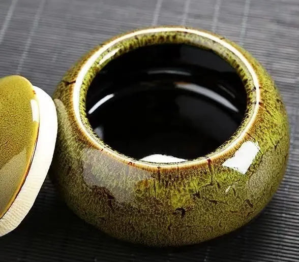 Pot à thé céramique portable voyage – Boîte thé réveil glaçure Dropshipman