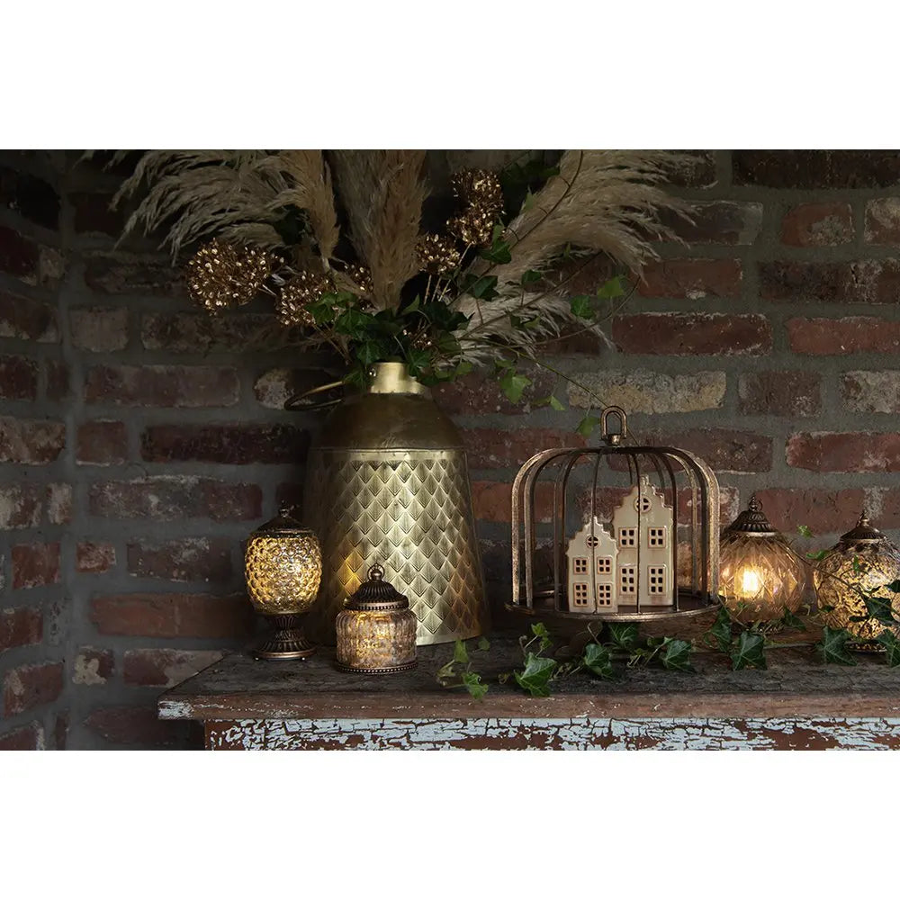 Pot de décoration en métal Ø 28x36 cm Clayre & Eef.