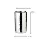 Rafraichisseur de bouteilles Nebraska (H 20 cm, Ø 12 cm), finement martelé EDZARD-SHOP.com