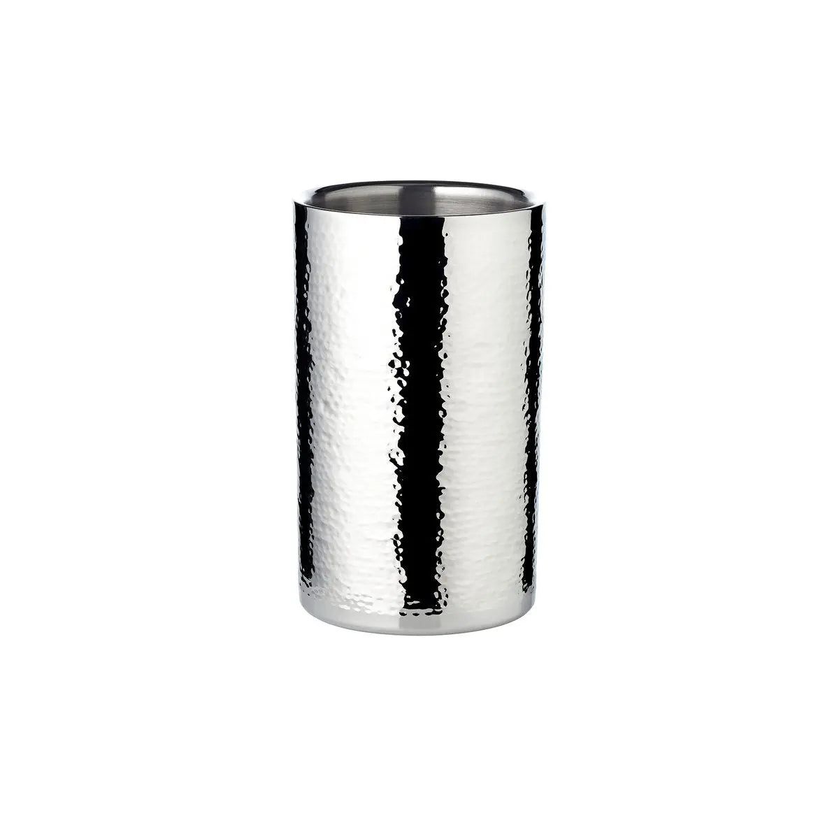 Rafraichisseur de bouteilles Nebraska (H 20 cm, Ø 12 cm), finement martelé EDZARD-SHOP.com