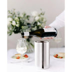 Refroidisseur de bouteilles EDZARD Nebraska, double paroi, acier inoxydable poli, hauteur 20 cm, diamètre 12 cm EDZARD-SHOP.com