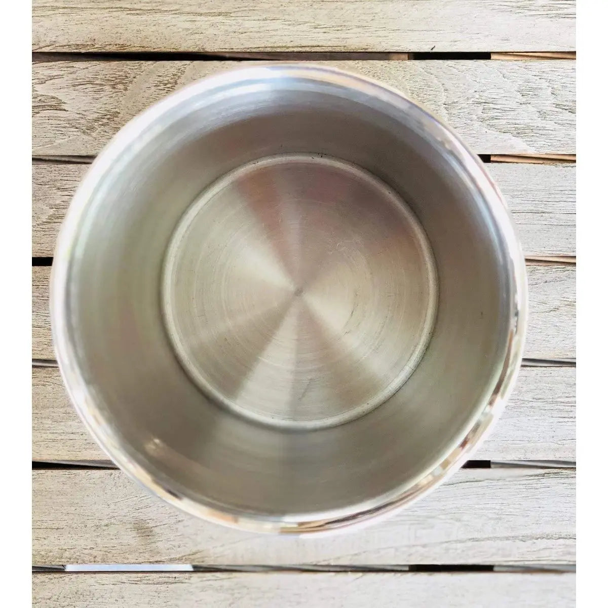 Refroidisseur de bouteilles EDZARD Nebraska, double paroi, acier inoxydable poli, hauteur 20 cm, diamètre 12 cm EDZARD-SHOP.com