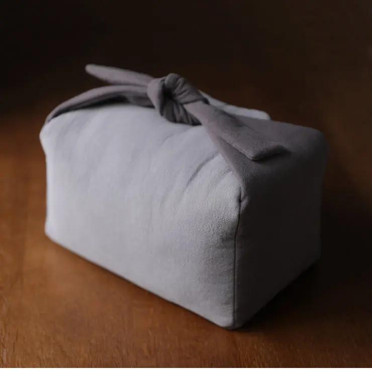 Sac Rangement Service Thé – Pochette Stockage Tissu Chinois Fait Main Dropshipman