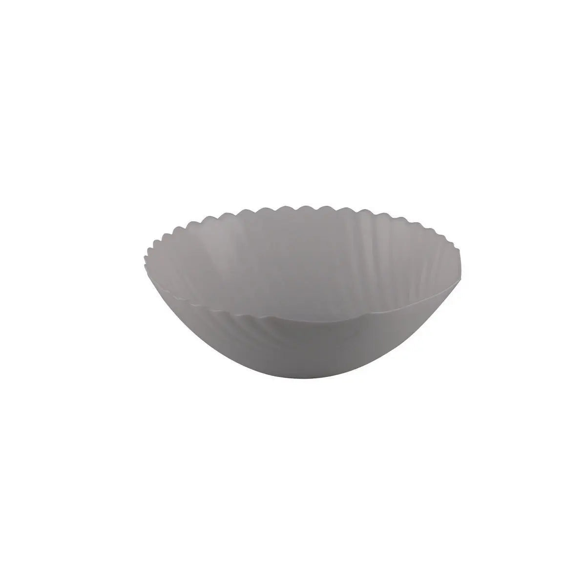 Saladier coquillage blanc 24.3cm AULICA