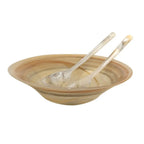 Saladier en verre Sahara 30x30x7.5cm AULICA