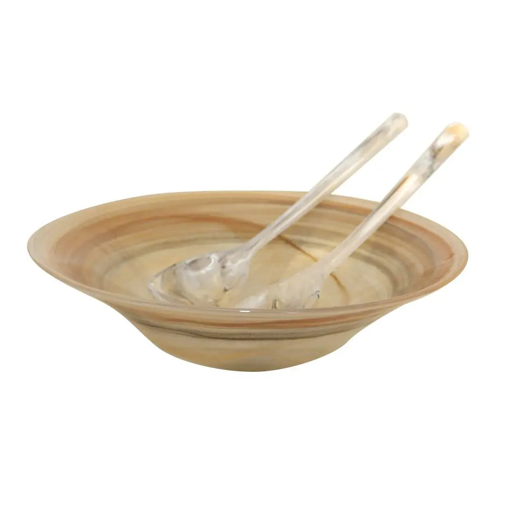 Saladier en verre Sahara 30x30x7.5cm AULICA
