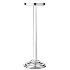 Seau à champagne EDZARD Capri avec support, acier inoxydable poli, motif extérieur, H 85 cm, glacière H 23 cm EDZARD-SHOP.com