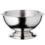 Seau à champagne EDZARD Cara, acier inoxydable, poli, martelé, diamètre 40 cm, hauteur 21 cm EDZARD-SHOP.com