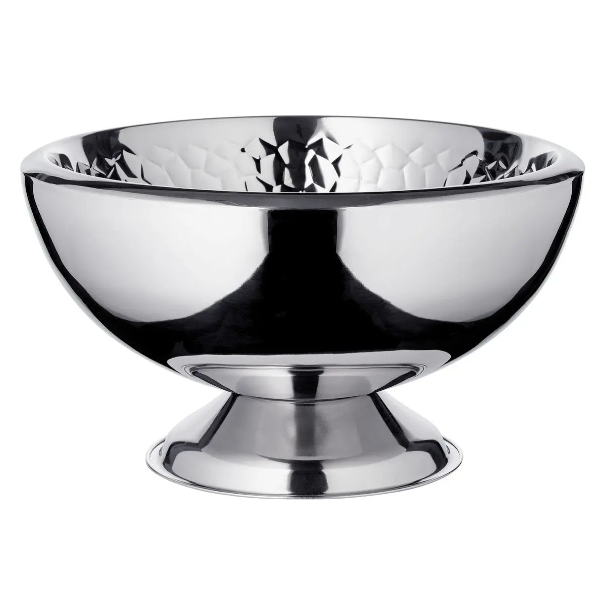 Seau à champagne EDZARD Seau à champagne Bruno, acier inoxydable, double paroi, intérieur martelé, diamètre 43 cm EDZARD-SHOP.com