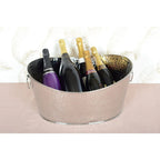 Seau à champagne argent martelé 49x35x23.5cm AULICA