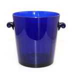 Seau à champagne bleu fonce 20.3x20.3x21.2cm AULICA