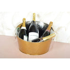 Seau à champagne doré martelé 38cm AULICA