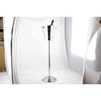 Seau à champagne sur pied inox h.84cm AULICA