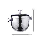 Seau de glace rico h 21 cm avec couvercle, tamis et pince à glace EDZARD-SHOP.com
