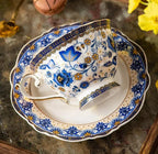 Service Café Français Premium – Tasse Rétro Exquise Céramique Dropshipman