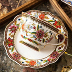 Service Café Français Premium – Tasse Rétro Exquise Céramique Dropshipman