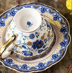 Service Café Français Premium – Tasse Rétro Exquise Céramique Dropshipman